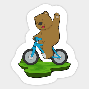 Bear Bicycle Sticker